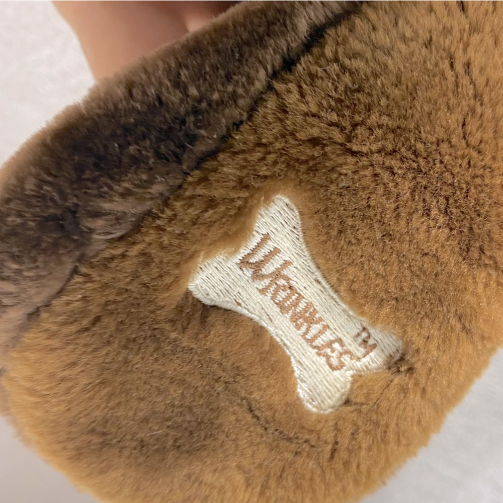 Vintage The Heritage Collection Wrinkles Brown Plush Dog Hand Puppet 310278 - Picture 10 of 14